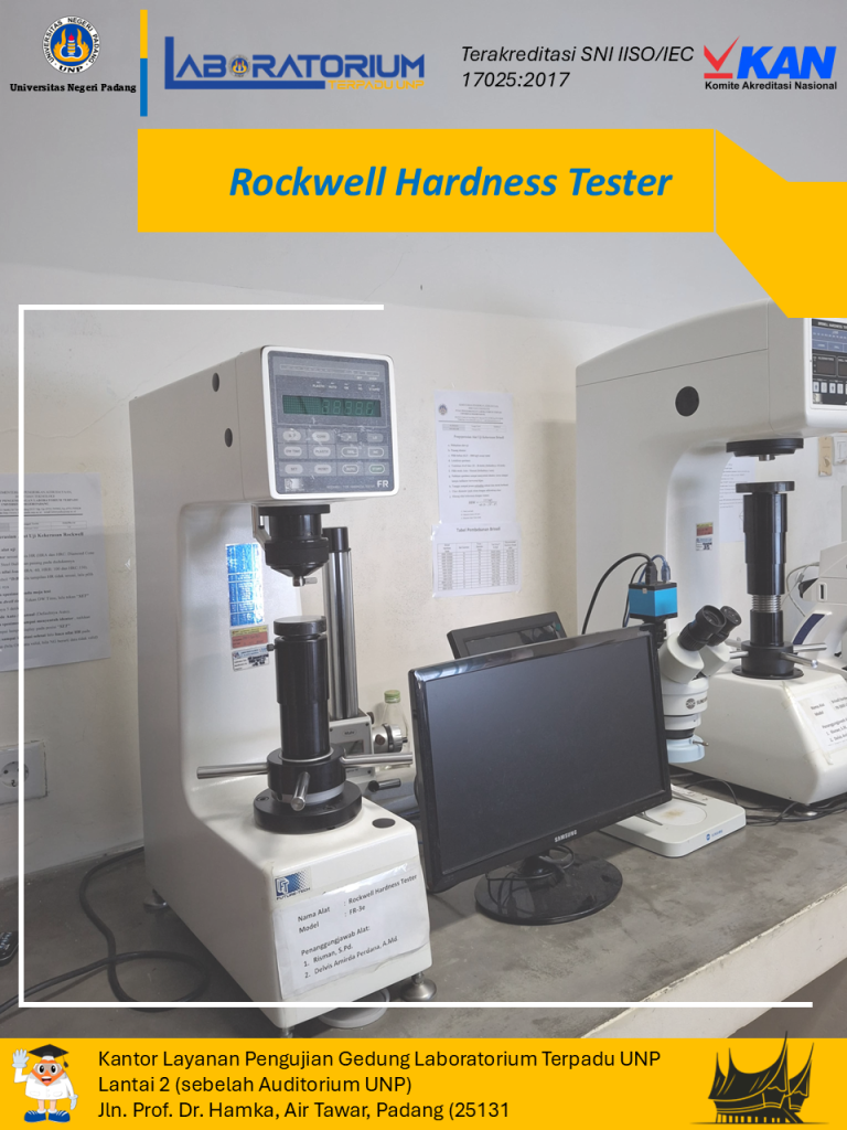 Rockwell Hardness Tester