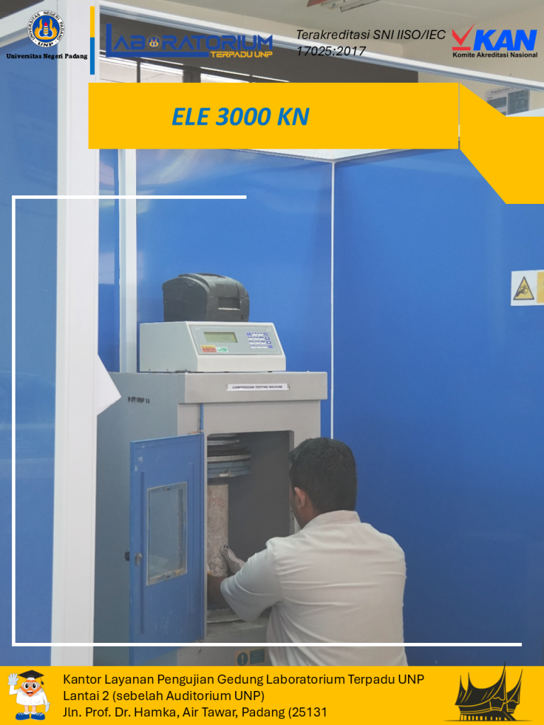 Tekan Beton ELE 3000 KN